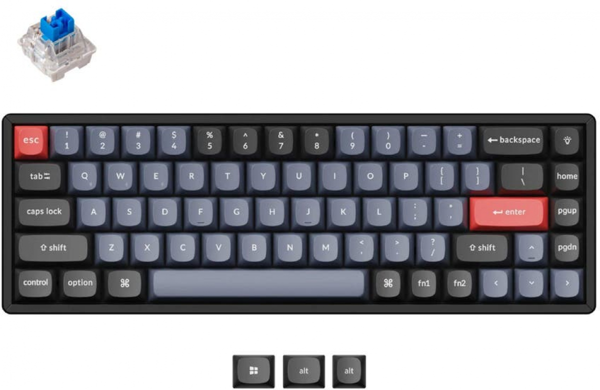 Клавиатура Геймърска Keychron K6 Pro 65% K PRO Blue Switch RGBна ниска цена с бърза доставка - BestPC.BG