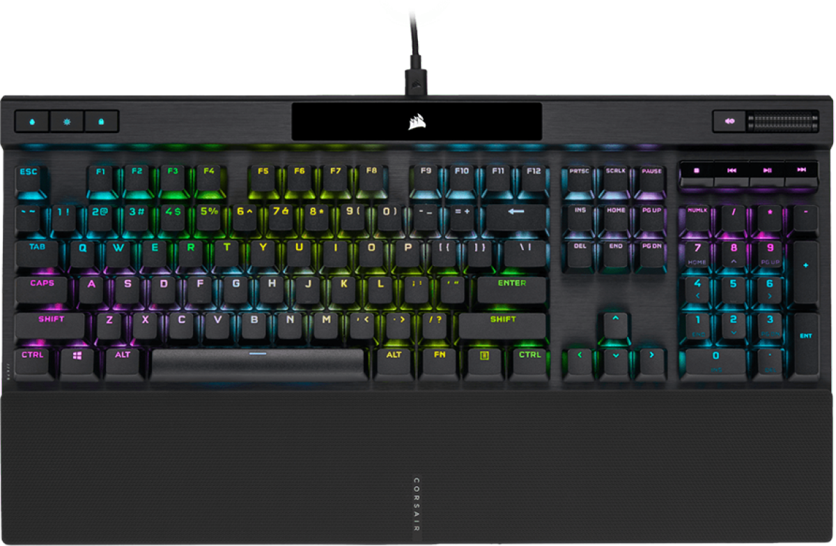 Клавиатура Геймърска Corsair K70 RGB PRO, RGB LED подсветка, CH-910941A-NA, Чернана ниска цена с бърза доставка - BestPC.BG