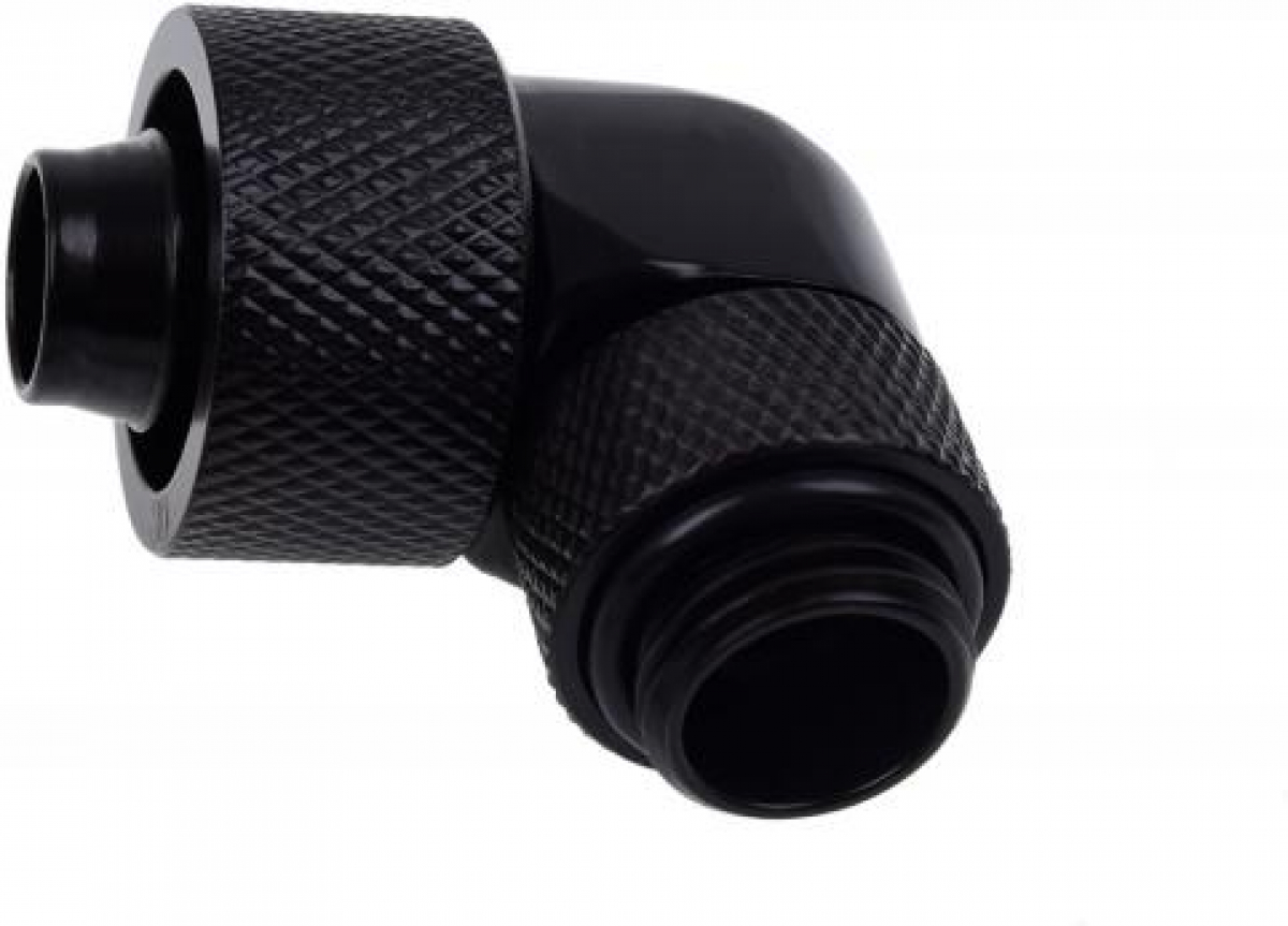 Охлаждане Фитинг Alphacool Eiszapfen, Удължител, 90, 16-10mm, G1-4, Черен матна ниска цена с бърза доставка - BestPC.BG