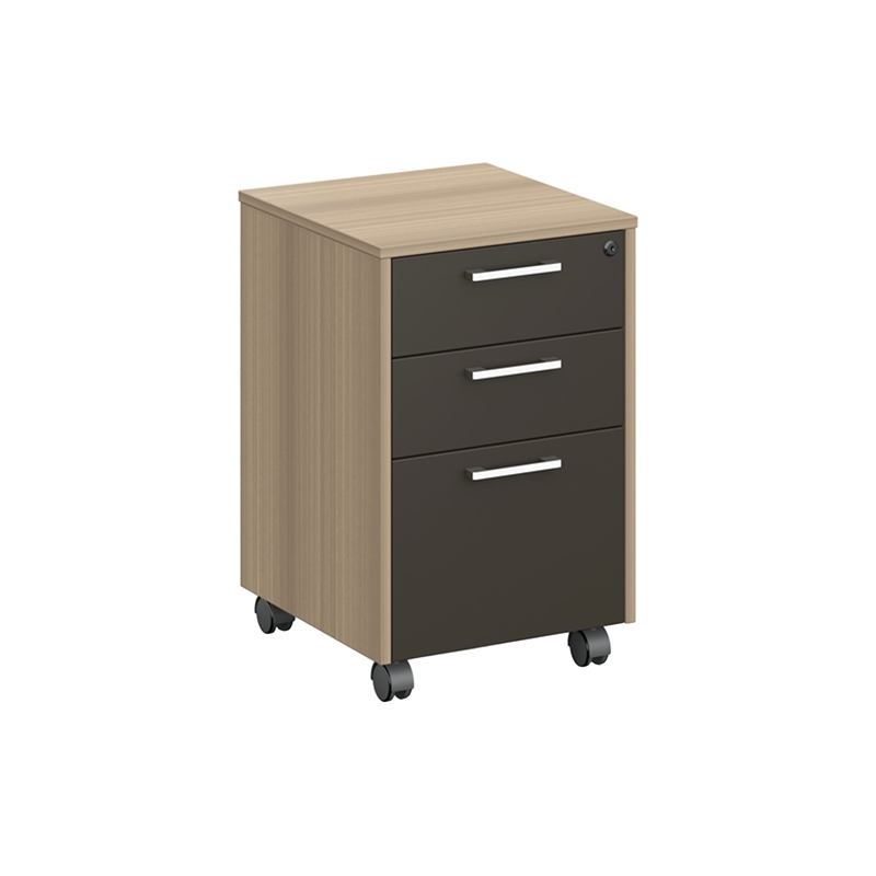 Продукт Контейнер за бюро RFG Milano, 400 х 420 х 620 mm, ПДЧ, светъл дъб и сивона ниска цена с бърза доставка - BestPC.BG