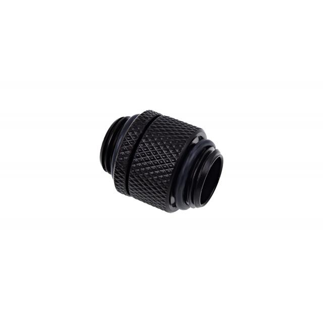 Охлаждане Адаптер съединител с вътрешна резба Alphacool, Въртящ се, G1-4, Черен матна ниска цена с бърза доставка - BestPC.BG