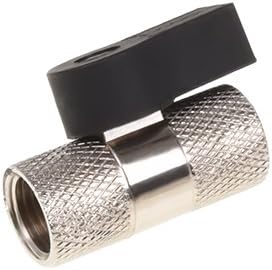 Охлаждане Сферичен кран Alphacool Eiszapfen, Двупосочен, G1-4, Сребристна ниска цена с бърза доставка - BestPC.BG