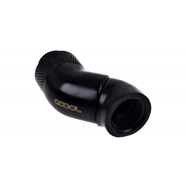 Охлаждане Ъглов адаптер Alphacool Eiszapfen, 2 x 45°, G1-4 външна към G1-4на ниска цена с бърза доставка - BestPC.BG