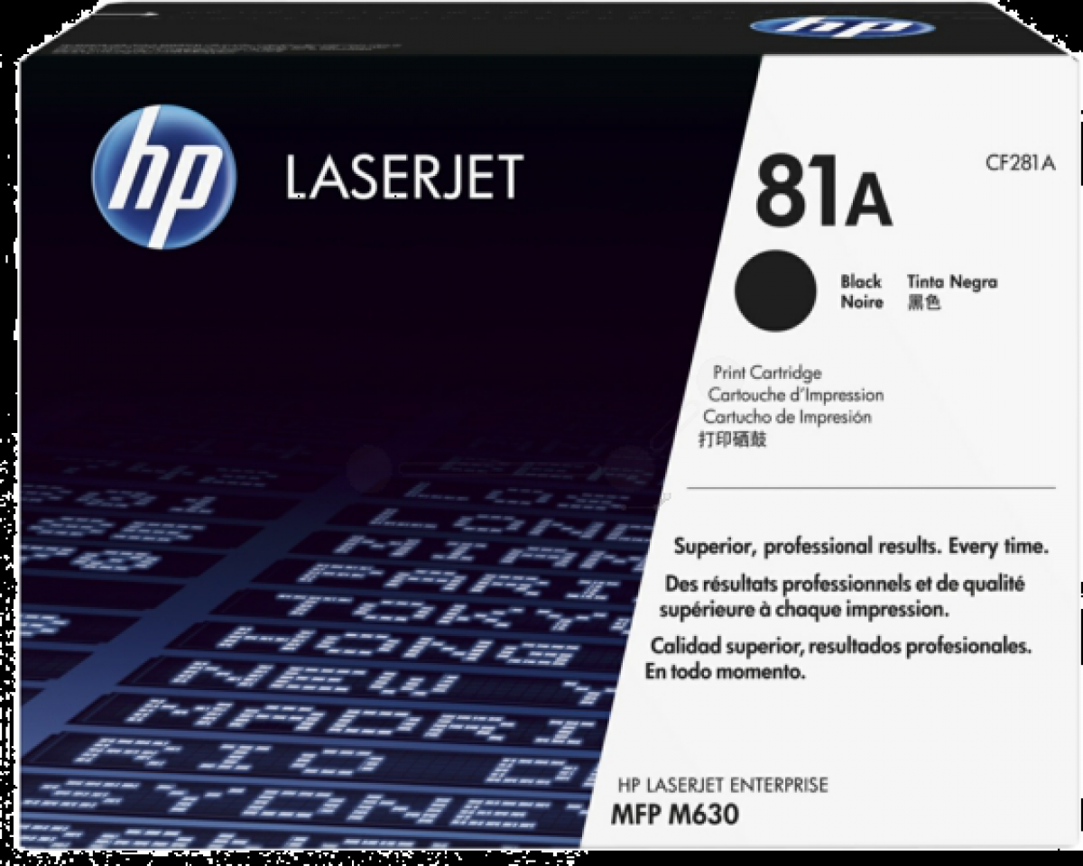 Тонер за лазерен принтер HP LaserJet Enterprise MFP M630 - /81A/ Blackна ниска цена с бърза доставка - BestPC.BG