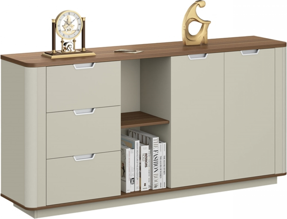 Шкаф RFG Elmaz, 1800 х 400 х 900 mm, ПДЧ, австралийски дъб и сивона ниска цена с бърза доставка - BestPC.BG