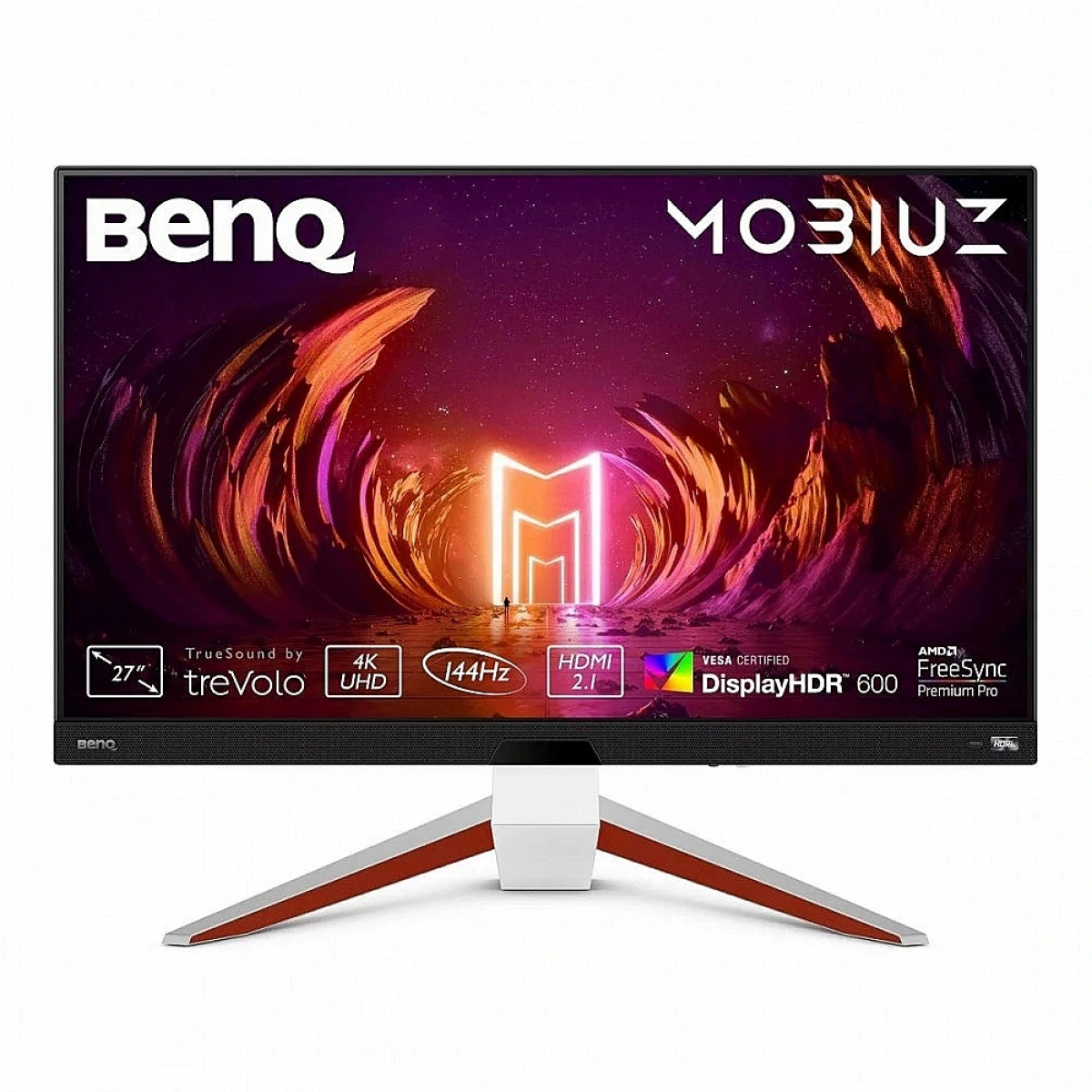 Монитор BenQ MOBIUZ EX2710U 27" 3840 x 2160 UHD 4K, LED, IPS, 144Hz, 1ms, 2x HDMI, DPна ниска цена с бърза доставка - BestPC.BG