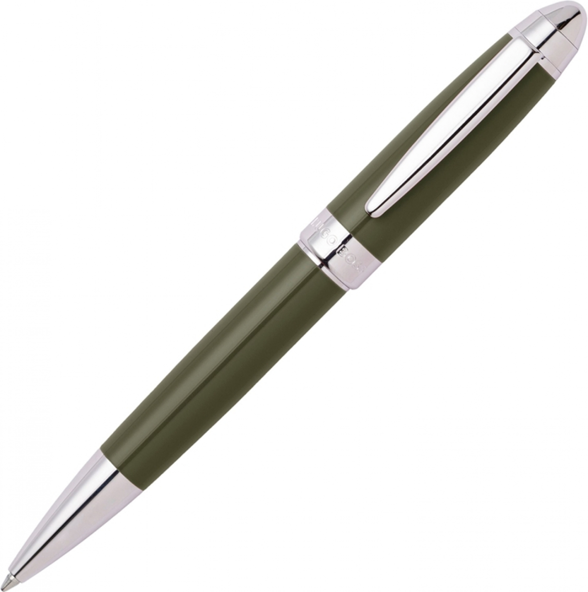 Hugo Boss Химикалка Icon, в кутия, хром, цвят какина ниска цена с бърза доставка - BestPC.BG