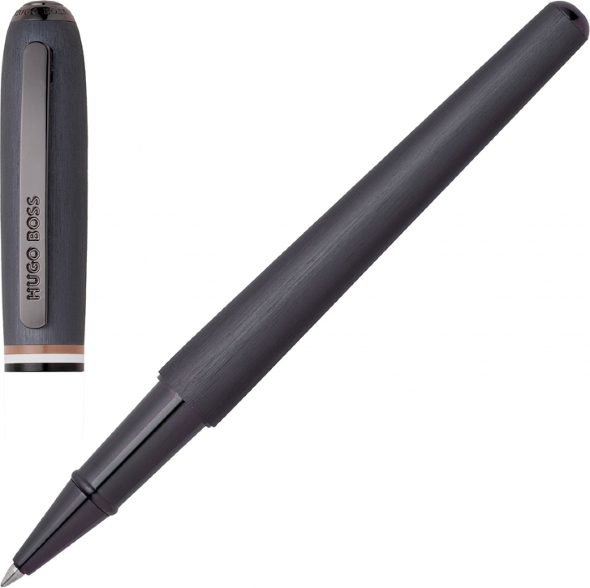 Hugo Boss Ролер Contour Iconic, в кутия, тъмносивна ниска цена с бърза доставка - BestPC.BG