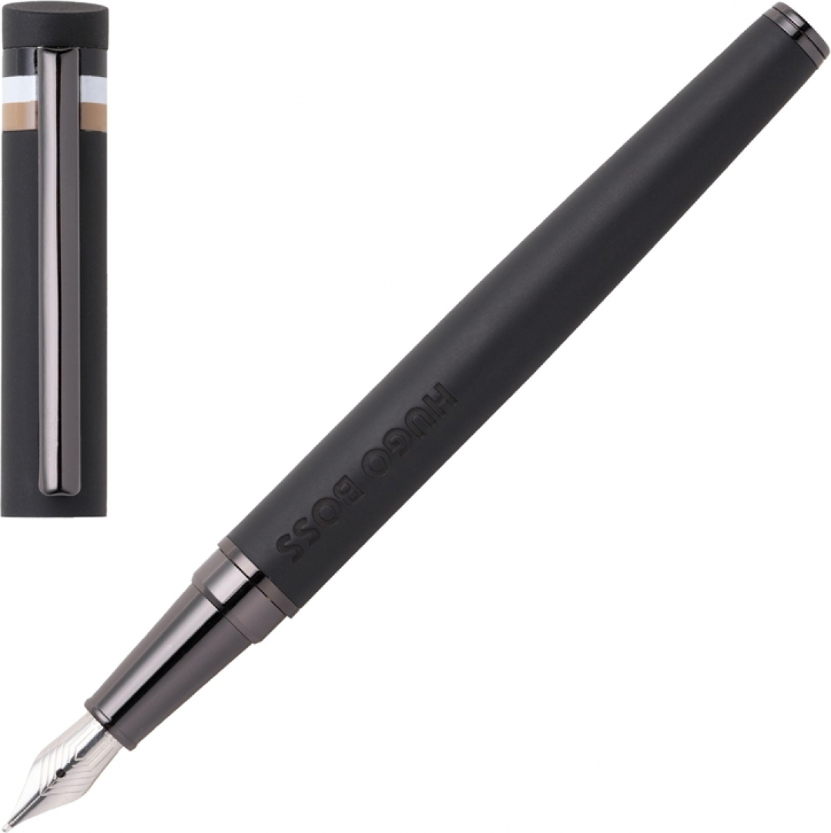 Hugo Boss Писалка Loop Iconic, в кутия, чернана ниска цена с бърза доставка - BestPC.BG