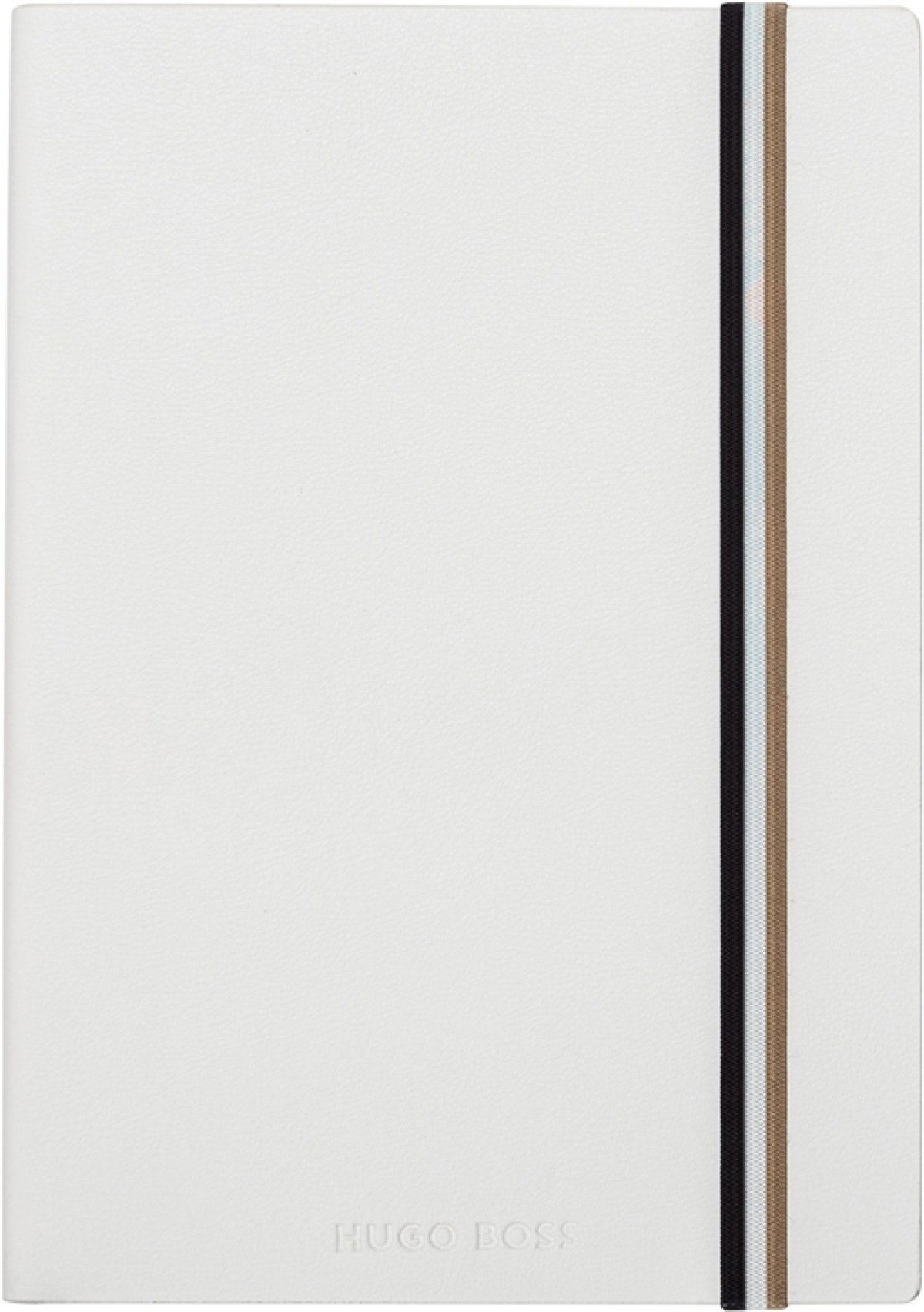 Hugo Boss Тефтер Iconic, А5, широки редове, бялна ниска цена с бърза доставка - BestPC.BG