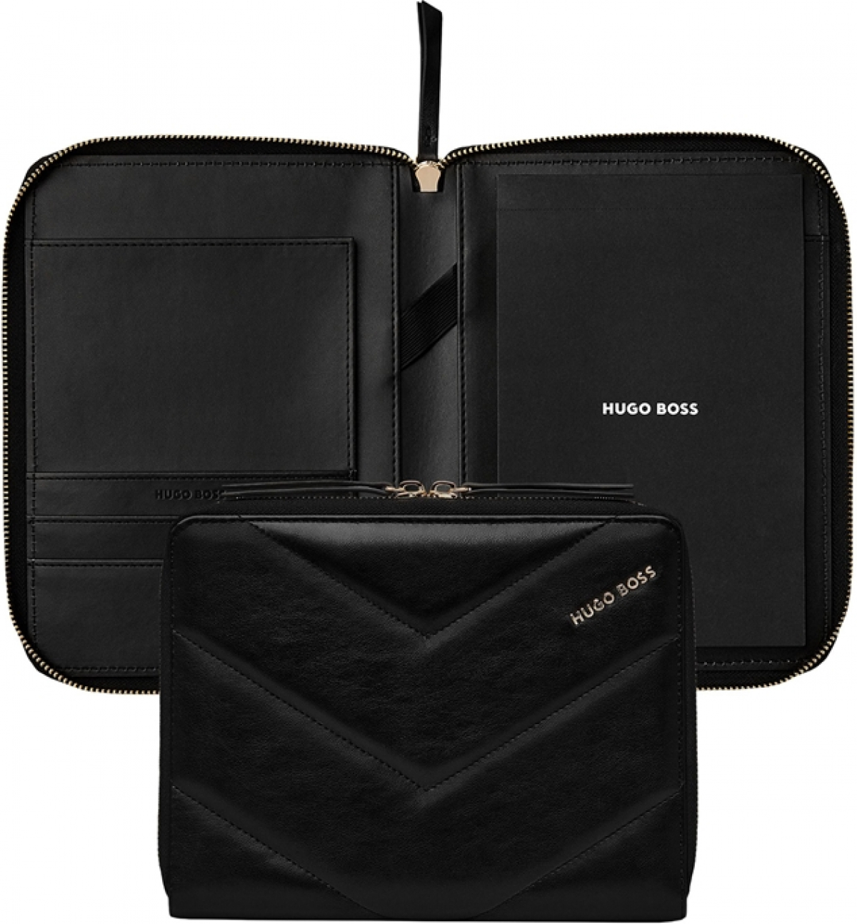 Hugo Boss Конферентна папка Triga, A5, чернана ниска цена с бърза доставка - BestPC.BG