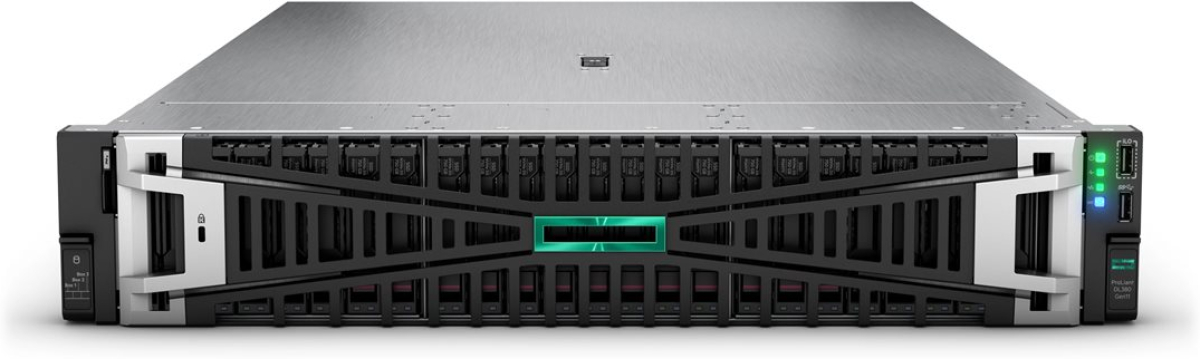 Сървър HPE ProLiant DL380 Gen11 4410Y 2.0GHz 12-ядрен 1P 32GB-R MR408i-o NC 8SFF 1000Wна ниска цена с бърза доставка - BestPC.BG