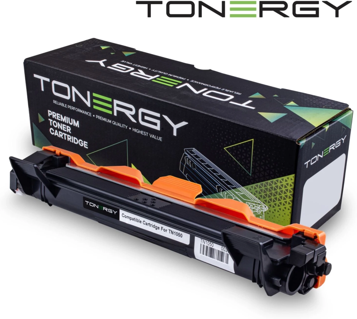 Тонер за лазерен принтер Tonergy Compatible Toner Cartridge BROTHER TN-1050 Black, 1kна ниска цена с бърза доставка - BestPC.BG