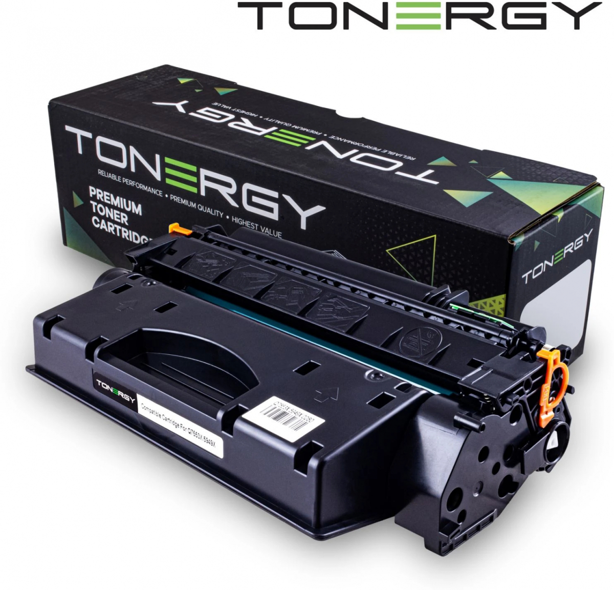 Тонер за лазерен принтер Tonergy Compatible Toner Cartridge HP 49X-53X Q5949X-Q7553X Black, High Capacity 7kна ниска цена с бърза доставка - BestPC.BG