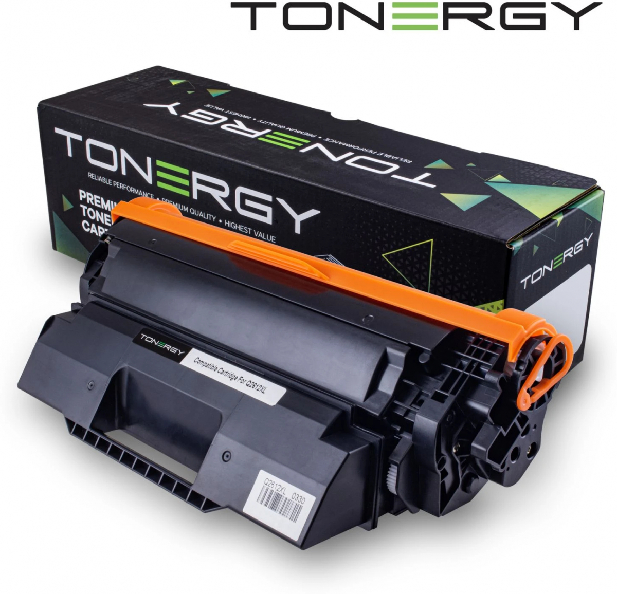 Тонер за лазерен принтер Tonergy Q2612XL, съвместима, за HP LaserJet 1010/ 1012 / 1020, 7000 копия, черенна ниска цена с бърза доставка - BestPC.BG