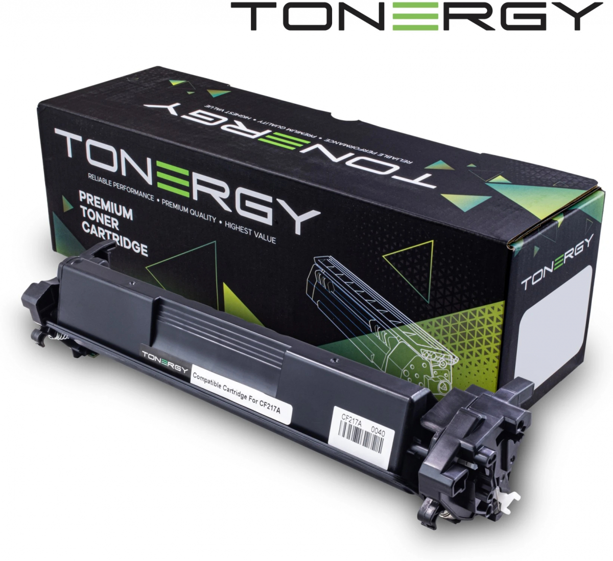Тонер за лазерен принтер Tonergy Compatible Toner Cartridge HP 17A CF217A Black, 2kна ниска цена с бърза доставка - BestPC.BG