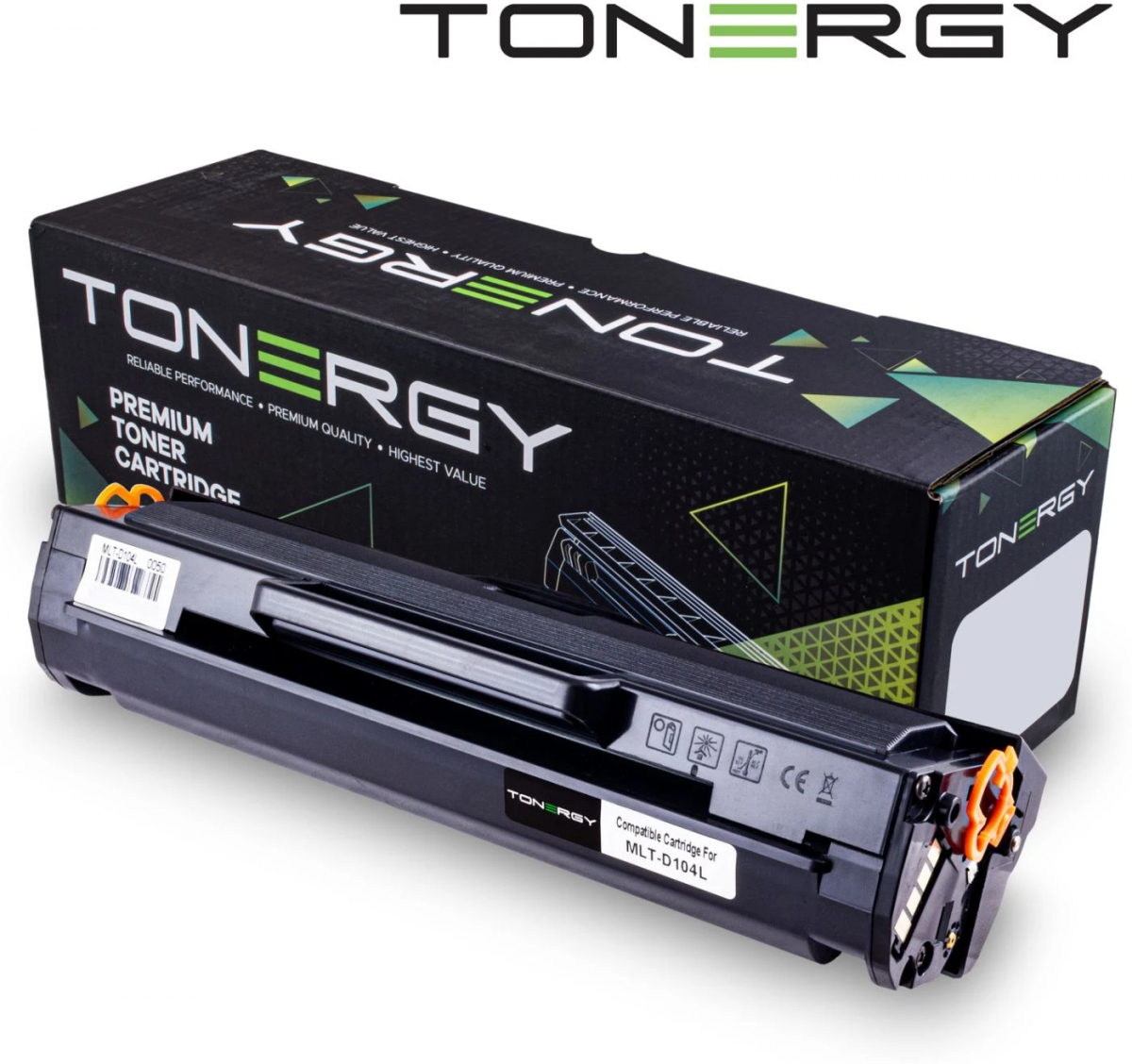 Тонер за лазерен принтер Tonergy съвместима -SAMSUNG MLT-D104L Black, High Capacity 5kна ниска цена с бърза доставка - BestPC.BG