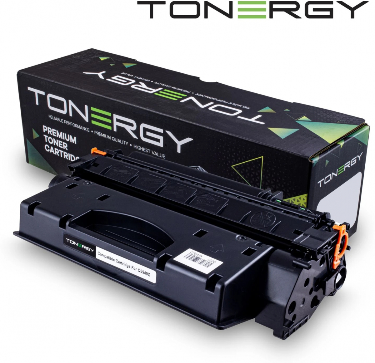 Тонер за лазерен принтер Tonergy Compatible Toner Cartridge HP 49X Q5949X CANON CRG-708H Black, 6kна ниска цена с бърза доставка - BestPC.BG
