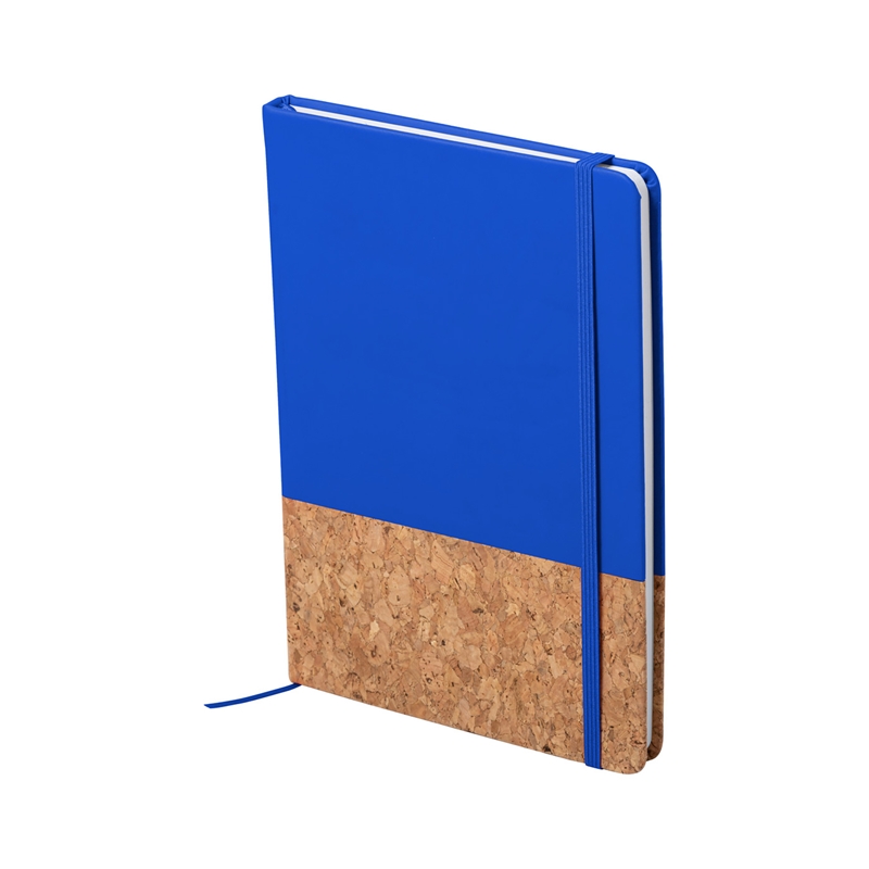 Тефтер Amsterdam Cork&Pu, А5, с ластик, 80 листа, синна ниска цена с бърза доставка - BestPC.BG