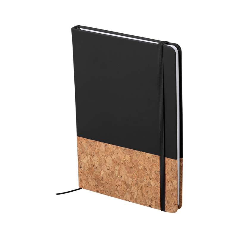 Тефтер Amsterdam Cork&Pu, А5, с ластик, 80 листа, черенна ниска цена с бърза доставка - BestPC.BG