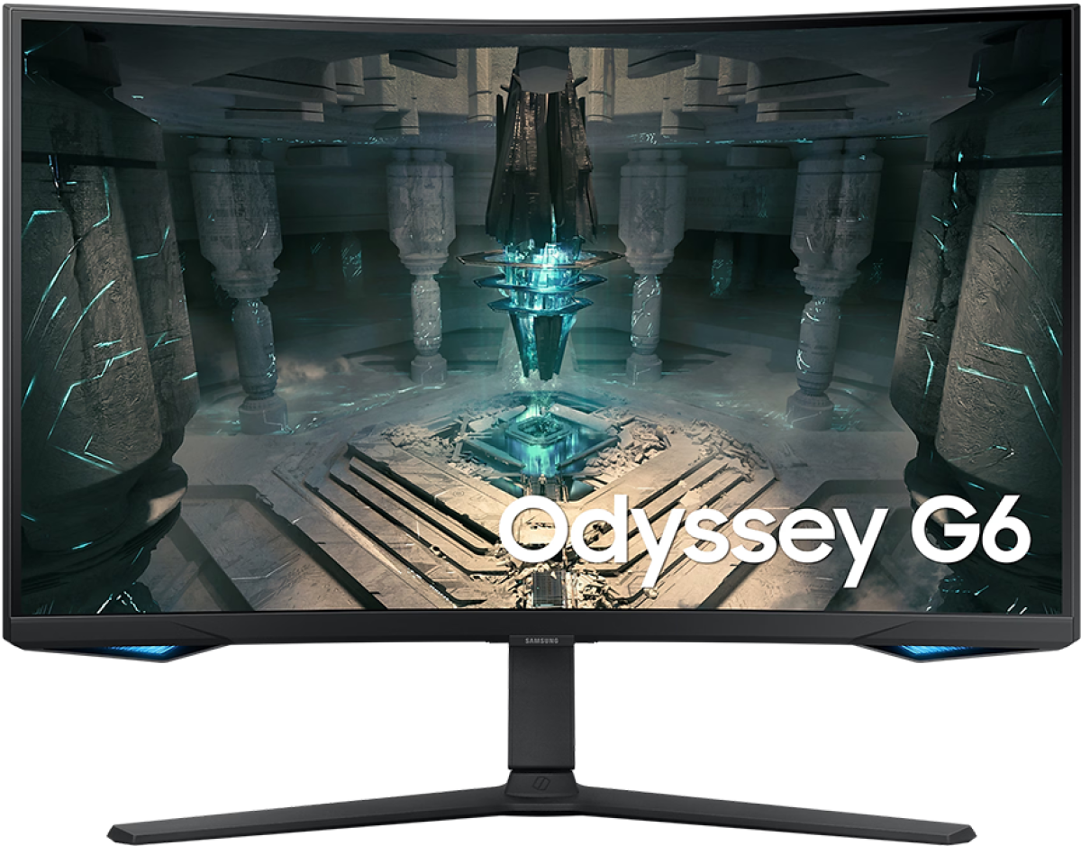 Монитор Monitor LED Samsung Odyssey G65B, 32\'\' WQHD Curved, QHD (2560x1440) VA 240Hz, 350 cd-2, 1 ms, 2xHDMI 2.1, 1xDP 1.4, 1xUSB 3.0, 1xUSB 2.0на ниска цена с бърза доставка - BestPC.BG