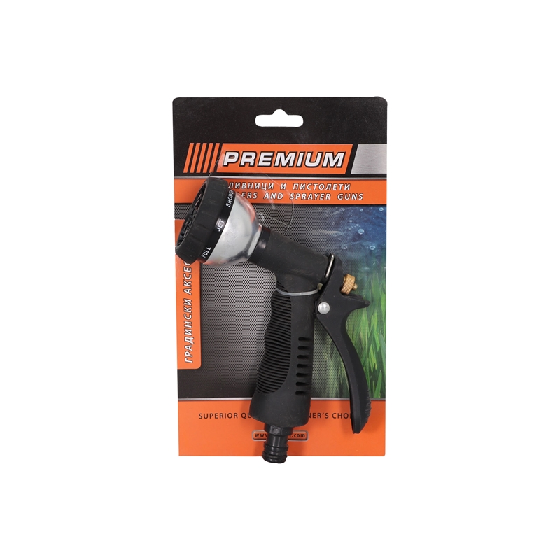 Пистолет за маркуч, метален, със 7 функциина ниска цена с бърза доставка - BestPC.BG