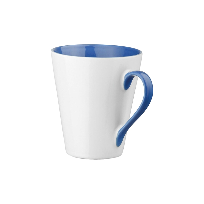 Hi!dea Чаша Colby, керамична, със синя вътрешност, 320 mlна ниска цена с бърза доставка - BestPC.BG