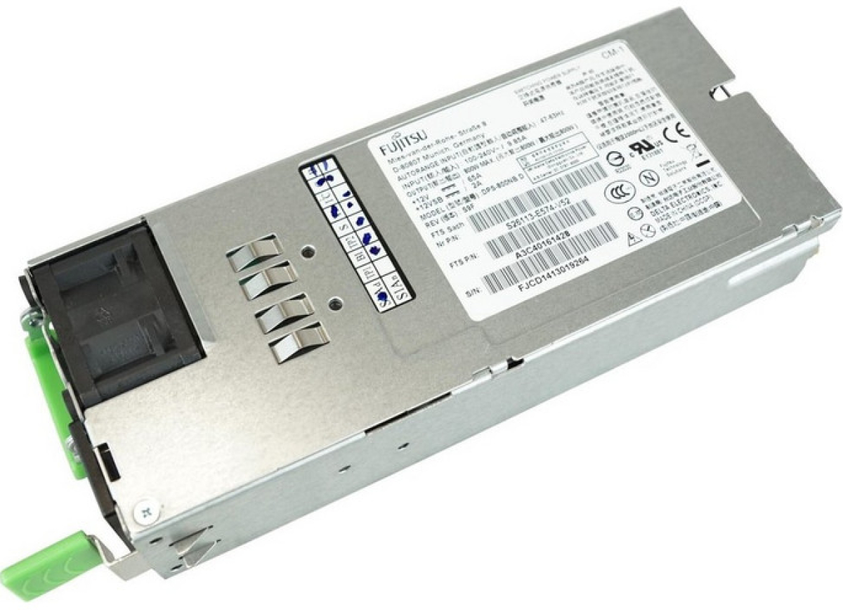 Сървърен компонент FUJITSU 900W modular power supply module hot plug Titanium 96 efficiency for TX1330M5-RX2530M6-RX2540M6на ниска цена с бърза доставка - BestPC.BG