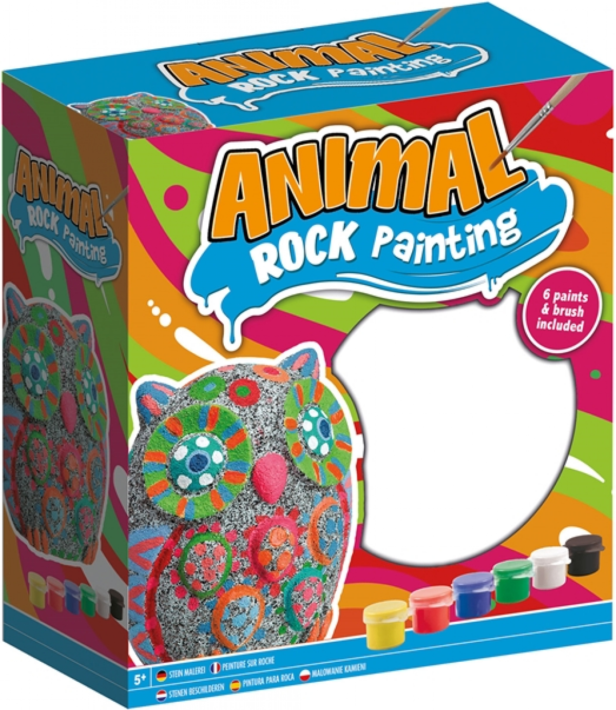 Moxy Комплект за рисуване на камъни Бухална ниска цена с бърза доставка - BestPC.BG