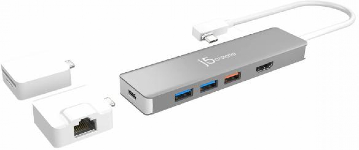 Модулна докинг станция j5create JCD375, 2 модула, USB-Cна ниска цена с бърза доставка - BestPC.BG