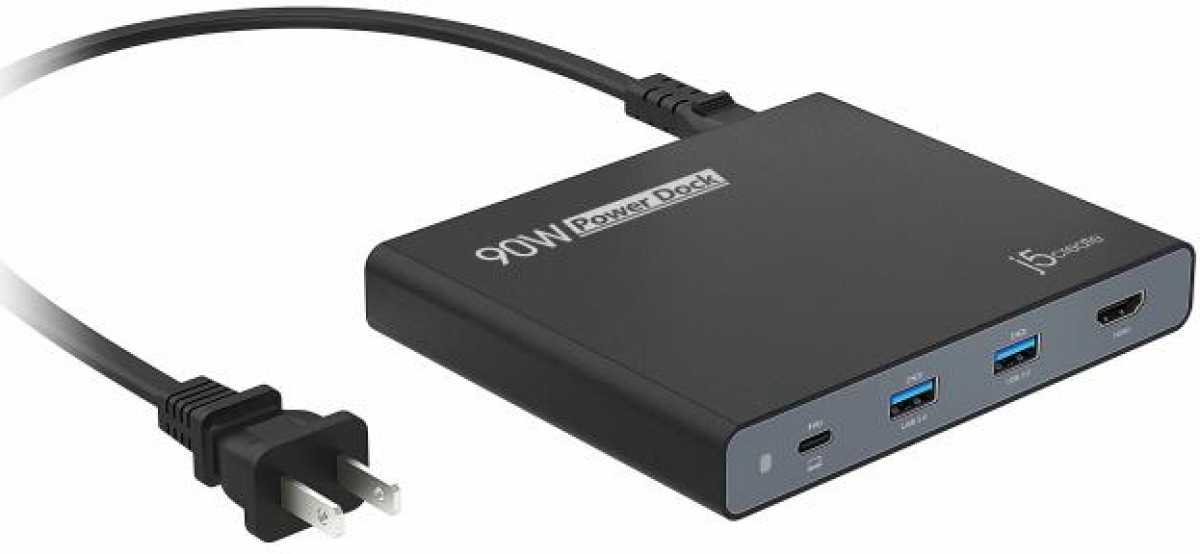 Докинг станция j5create JCDP392 90W, USB-C, USB 3.0, HDMIна ниска цена с бърза доставка - BestPC.BG