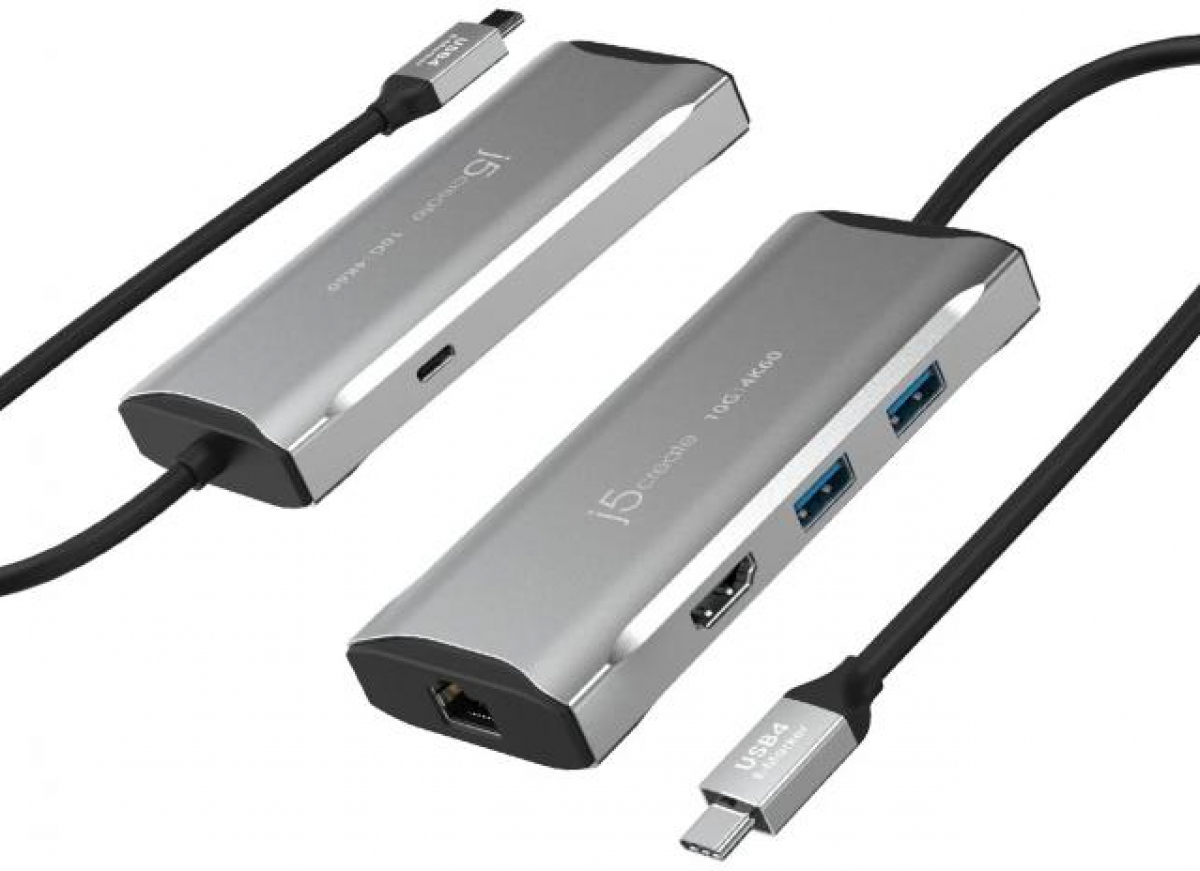 Докинг станция j5create JCD392 100W, USB-C, 10Gbps, 4K60на ниска цена с бърза доставка - BestPC.BG