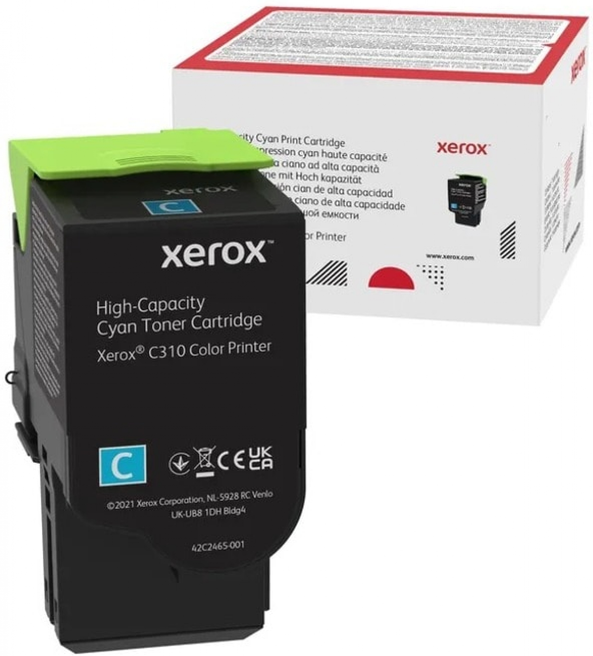 Касета с мастило XEROX C310/C315 MFP - Cyanна ниска цена с бърза доставка - BestPC.BG