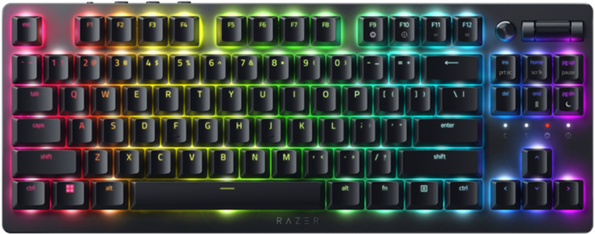 Клавиатура Razer DeathStalker V2, геймърска, с кабел, механични суичове, черенна ниска цена с бърза доставка - BestPC.BG