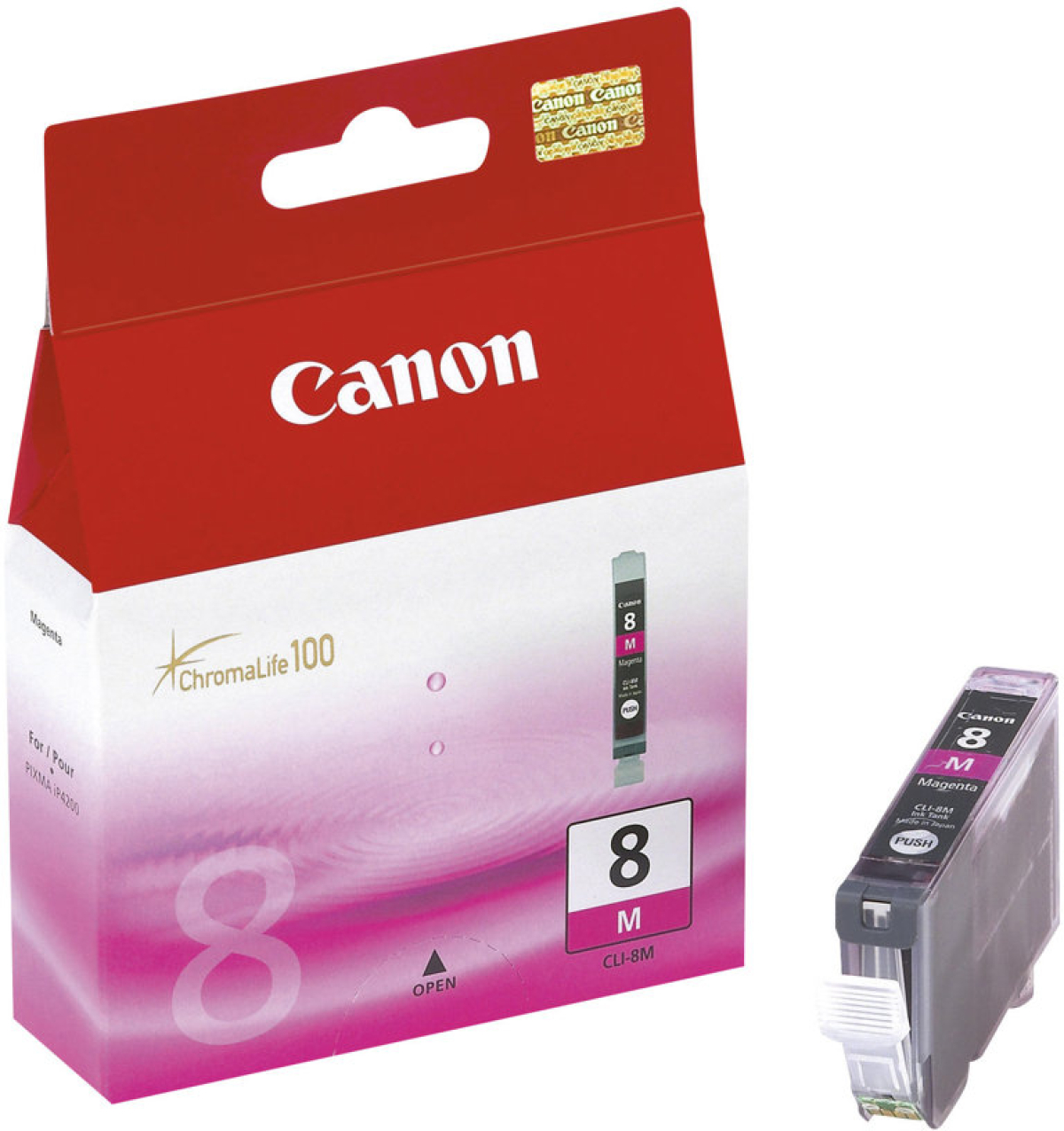 Касета с мастило CANON CLI-8M ink cartridge magenta standard capacity 13ml 1-packна ниска цена с бърза доставка - BestPC.BG