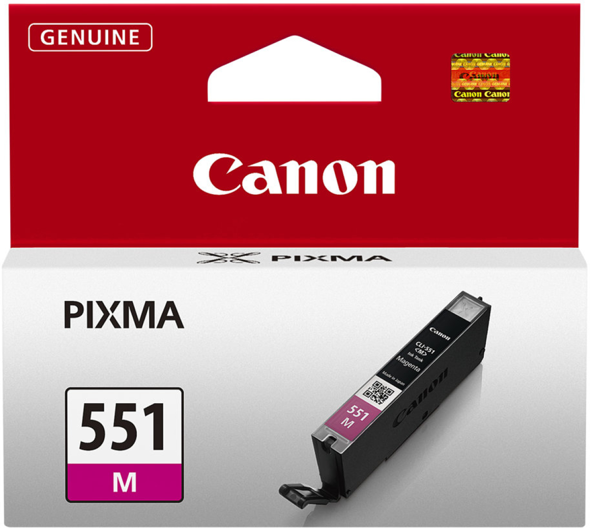 Касета с мастило CANON 1LB CLI-551M ink cartridge magenta standard capacity 330 pages 1-packна ниска цена с бърза доставка - BestPC.BG