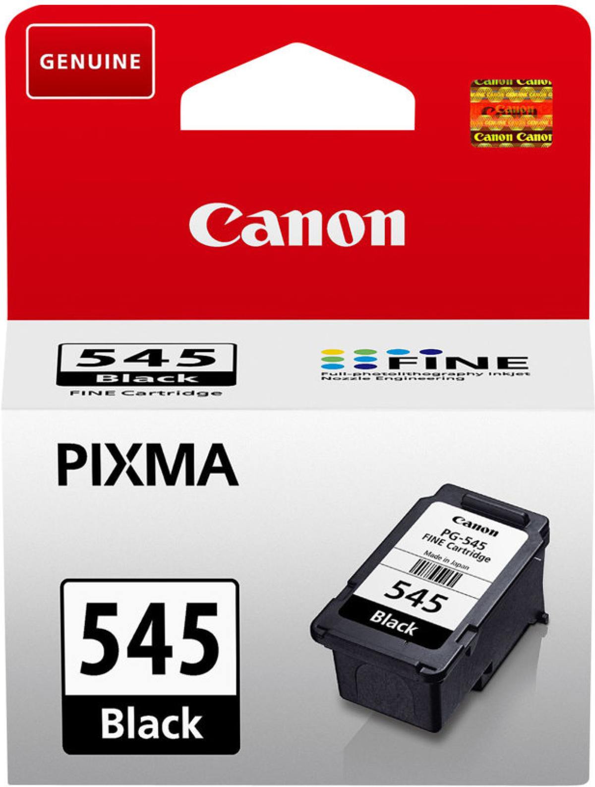 Касета с мастило Canon PG-545, за Canon PIXMA MG2450/MG2550/MX495, 8ml, черен цвятна ниска цена с бърза доставка - BestPC.BG