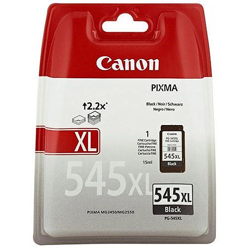 Касета с мастило CANON 1LB PG-545XL ink cartridge black high capacity 15ml 400 pages 1-packна ниска цена с бърза доставка - BestPC.BG