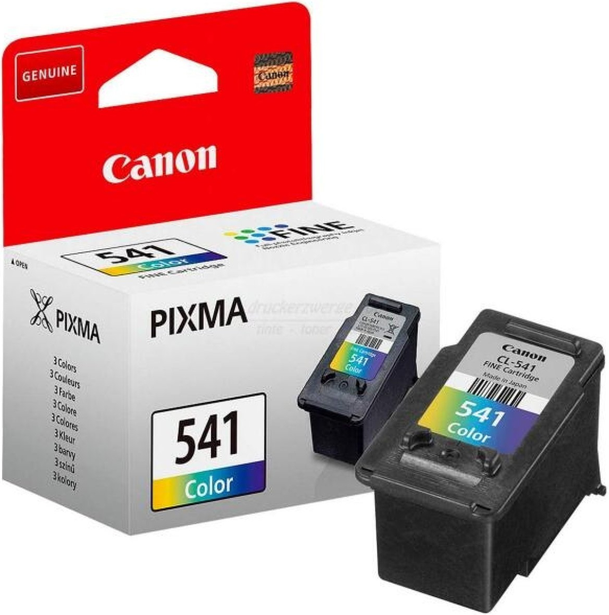 Касета с мастило Canon CL-541, за Canon PIXMA MG3650S /MG2150/MG4250, три цвятана ниска цена с бърза доставка - BestPC.BG