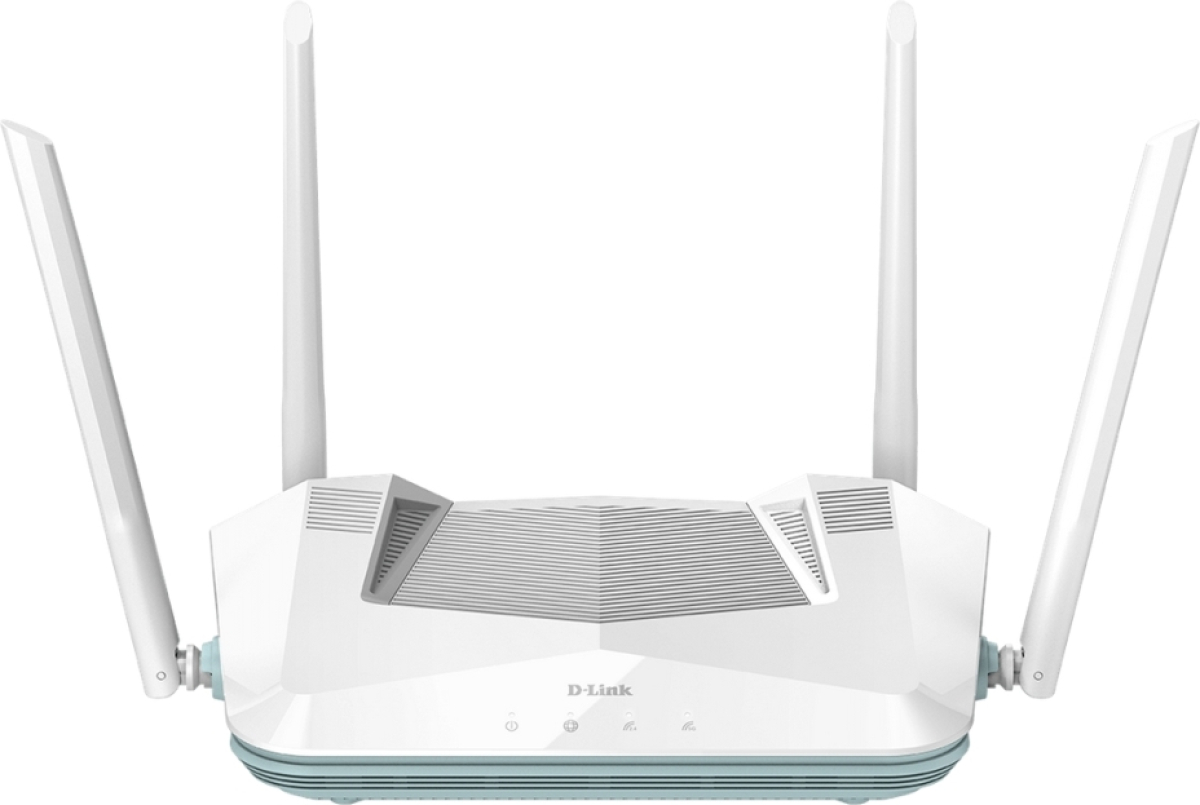 Безжичен рутер D-Link EAGLE PRO AI AX3200, 5x 10/100/1000, 2.4 - 5GHz, 2402Mbps, 800Mbps, 802.11axна ниска цена с бърза доставка - BestPC.BG