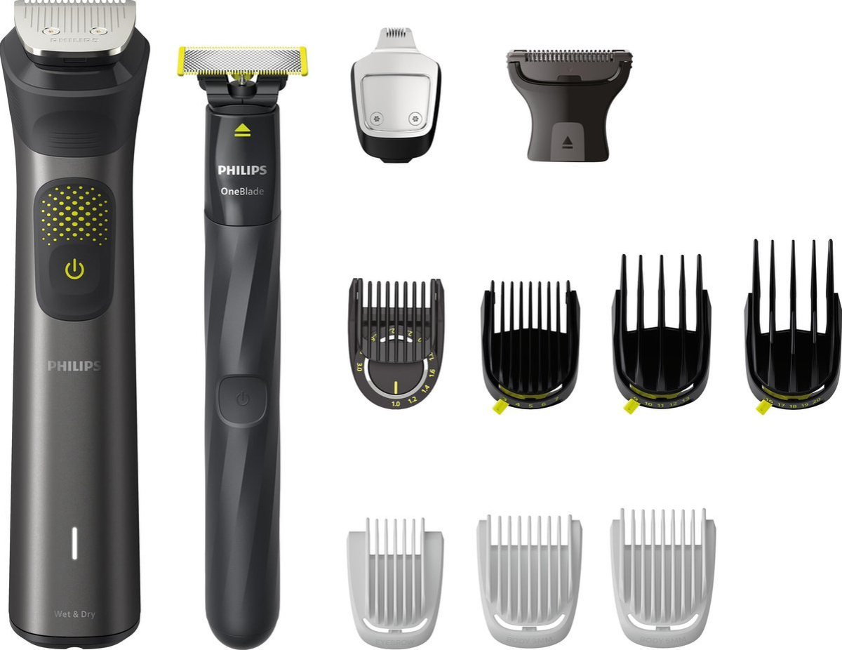 Тример PHILIPS All-in-One Trimmer s.9000 + One Bladeна ниска цена с бърза доставка - BestPC.BG