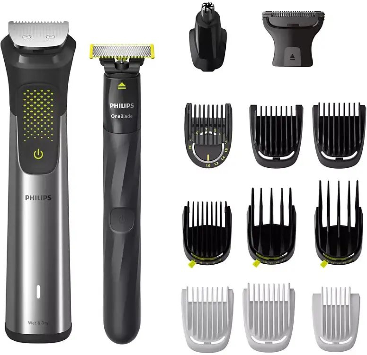 Тример Philips All-in-One Trimmer s.9000, 15в1, + One Blladeна ниска цена с бърза доставка - BestPC.BG