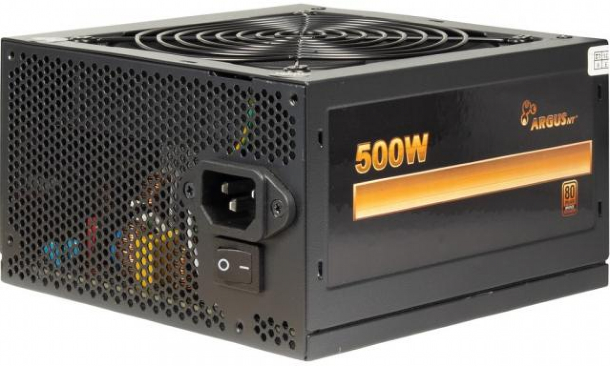 Захранващ блок Inter Tech Argus BPS-500, 500W 80+ Bronzeна ниска цена с бърза доставка - BestPC.BG