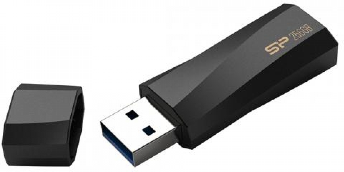USB памет SILICON POWER Blaze B07, 256GB, USB 3.2, Чернана ниска цена с бърза доставка - BestPC.BG