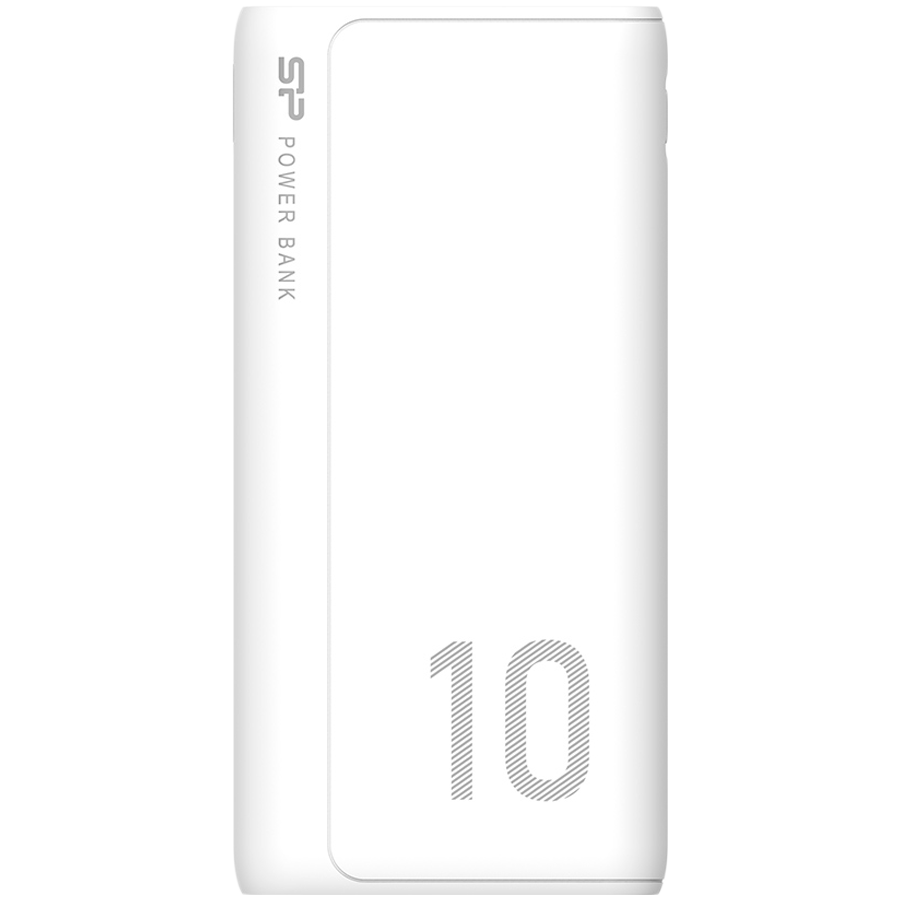 Silicon Power GP15, преносима батерия, 10000mAh, Global, 2 x USB 2.0, 1 x microUSB, бялна ниска цена с бърза доставка - BestPC.BG