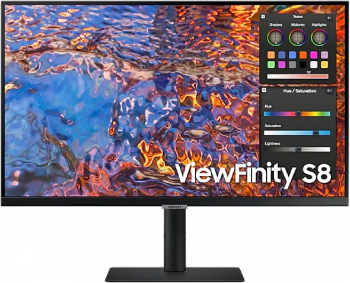 Монитор Samsung 27B800 , 27" 3840x2160, IPS LED, 300 nits, 60Hz, 5ms, USB, DP, HDMIна ниска цена с бърза доставка - BestPC.BG