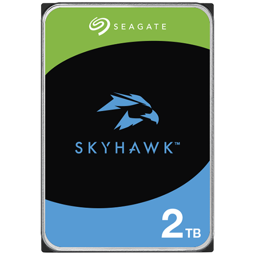 HDD за DVR-видеонаблюдение Seagate SkyHawk Guardian 2TB ( 3.5'', 256MB, 5400 RPM, SATA 6Gb-s )на ниска цена с бърза доставка - BestPC.BG