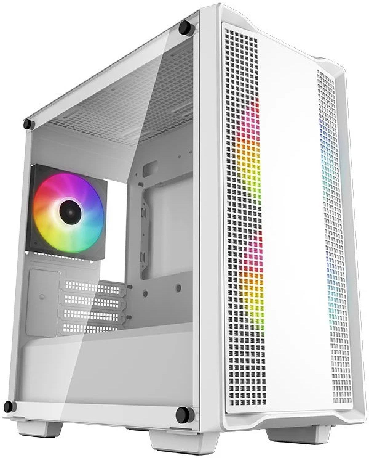 DeepCool кутия Case mATX - CC360 A-RGB Whiteна ниска цена с бърза доставка - BestPC.BG