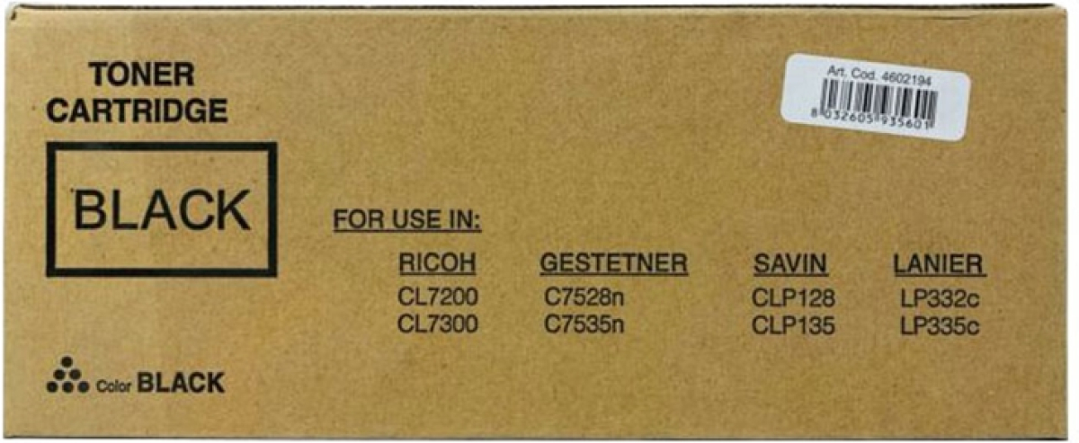 Ricoh Тонер CL7200, Type 260, 24000 страници-5%, Blackна ниска цена с бърза доставка - BestPC.BG