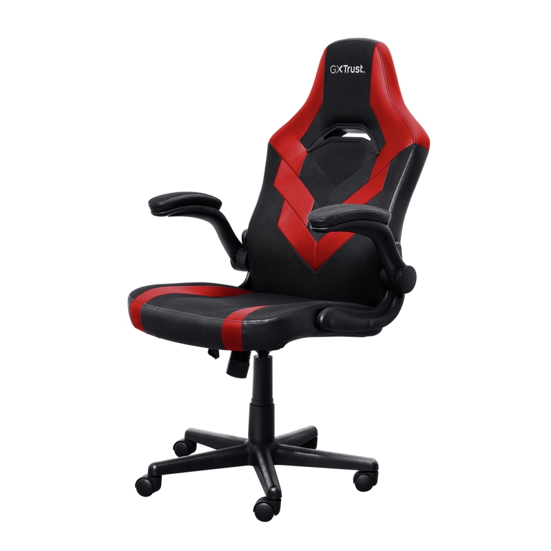 Геймърски стол TRUST GXT703 Riye Gaming Chair черен/Червенна ниска цена с бърза доставка - BestPC.BG